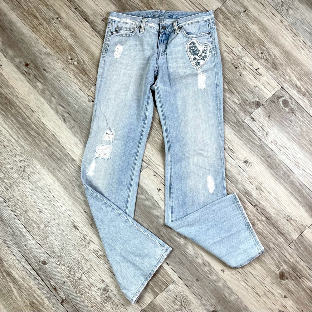 VINTAGE Y2K Miss Me Marilyn Distressed Jeans Sz 29